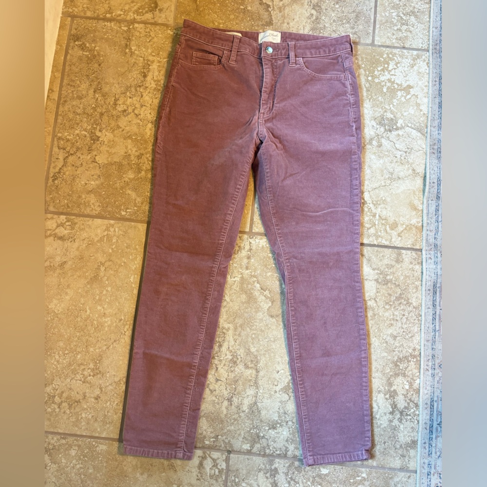 Pink corduroy pants